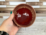 13 oz Red Flux Ceramic Bowl