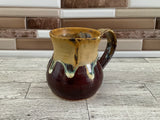 12 oz Cordovan Flux Laying Down Cat Ceramic Mug