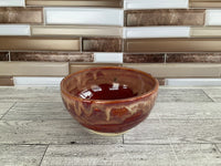 13 oz Red Flux Ceramic Bowl