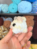 Toasted Marshmallow Cat Critterling Crochet Plushie