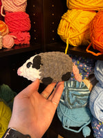 Baby Possum Crochet Plushie