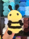 Bee Weighted Crochet Plushie