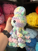 Baby Squid Crochet Plushie - Peace & Love