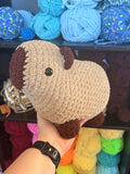 CaPRIDEbara Crochet Plushie