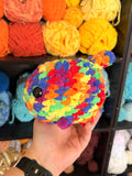 Cat Crochet Plushie - Crayon Box