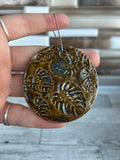 Circle Ceramic Ornament