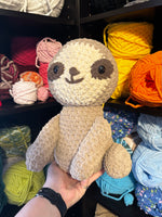 Seth the Sloth Crochet Plushie