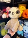 Seth the Sloth Crochet Plushie