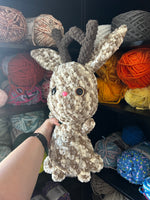 Jackalope Crochet Plushie - Little Sandcastles