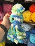 Baby Squid Crochet Plushie - Surf