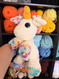 Una the Unicorn Splooter Crochet Plushie - Mystery