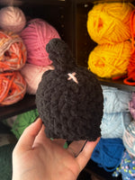 Cat Crochet Plushie - Black