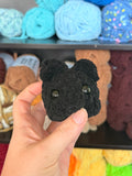 Black Cat Critterling Crochet Plushie