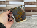 10 oz Blue/Brown Dinosaur Ceramic Mug