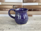 12 oz Purple Ceramic Mug