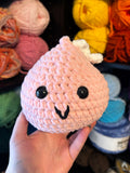 Chocolate Kiss Crochet Plushie - Pink