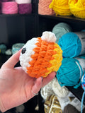 Candy Corn Bee Crochet Plush