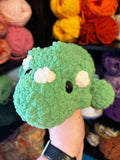 Tranquil Triceratops Crochet Plushie