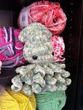 Baby Squid Crochet Plushie - Fresh Green