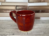 12 oz Red Ceramic Mug