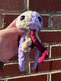 Jellyfish Crochet Plushie - Tourmaline