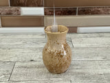 Micro Champagne Ceramic Cat Whisker Mini Vase