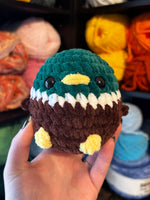 Mallard Duck Crochet Plushie - Small