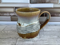 18 oz Tea Dust Flux Ceramic Mug