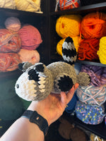 Resilient Raccoon Crochet Plushie