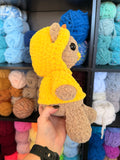 Chick Hoodie Bear Crochet Plushie