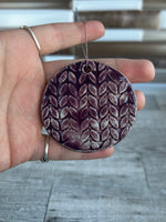 Circle Ceramic Ornament