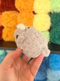 Rhino Critterling Crochet Plushie