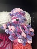 Baby Squid Crochet Plushie - Tulip