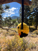 Chick on a Swing Crochet Plushie