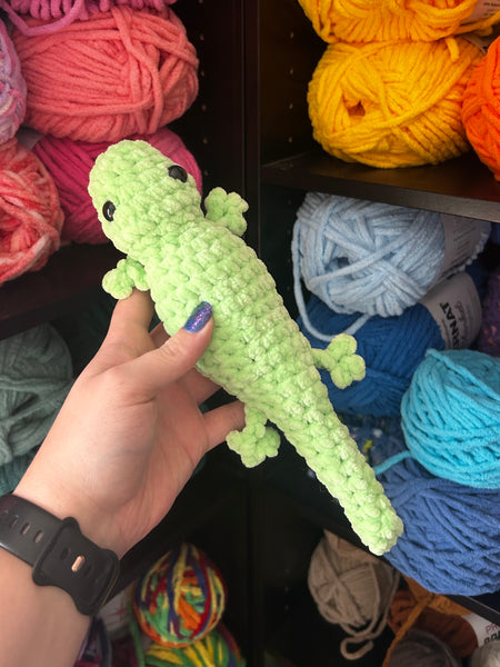 Lizard Crochet Plushie