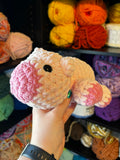 Peaceful Pig Crochet Plushie