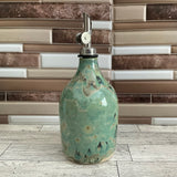 Aurora Green Oil Bottle
