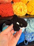 Orca Whale Critterling Crochet Plushie