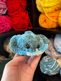 Pocket Stingray Crochet Plushie - Stormy Ocean