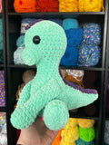 Apatosaurus Crochet Plushie MYSTERY