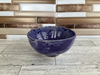 22 oz Purple Ceramic Bowl