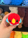 Parrot Critterling Crochet Plushie