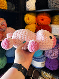 Peaceful Pig Crochet Plushie