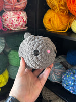 Cat Crochet Plushie - Grey