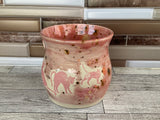 19 oz Amaryllis Pink Cat Ceramic Mug