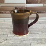 13 oz Light Flux over Cordovan Ceramic Mug