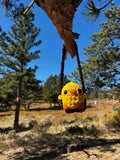 Chick on a Swing Crochet Plushie