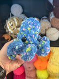Rift the Octopus - Blue Confetti
