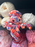 Baby Squid Crochet Plushie - Petal Power