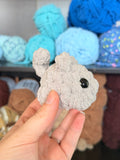 Grey Cat Critterling Crochet Plushie